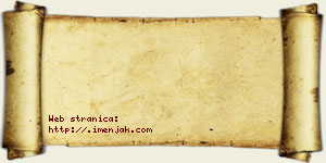 Andjelina Damjanac vizit kartica